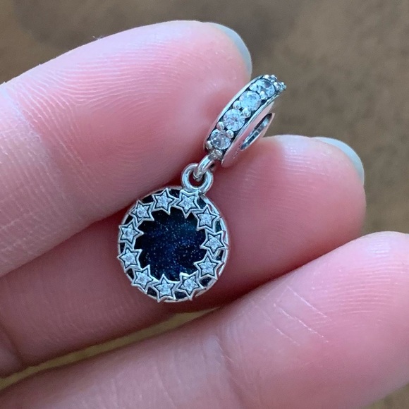 NWOT Retired Pandora Inspirational Stars Dangle Charm - Picture 4 of 10